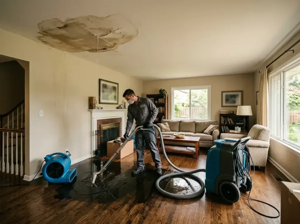 attic-pipe-burst-ceiling-drip-008 — frequently asked questions, Water Damage Restoration & Carpet Care in Pine Lawn, MO